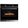 Image de Four intégrable 72l 56cm pyrolyse inox/noir EOF6P66X1
