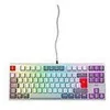 Image de XTRFY K4V2 - Retro Edition - clavier - RGB - 80% - TKL - backlit - USB - QWERTZ - Allemand - commutateur : CHERRY MX2A Red - gris