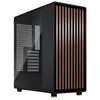 Image de Fractal Design North Charcoal Black Tempered Glass Dark - Façade en Bois de Noyer   Panneau latéral en Verre   Deux Ventilateurs Aspect PWM de 140 mm Inclus   USB Type-C en occasion ou reconditionné