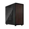 Image de Fractal Design FD-C-NOR1X-02 unite centrale Midi Tower Noir, Charbon de bois