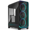 Image de Fractal Design Meshify 3 Ambience Pro RGB Black Tempered Glass Light Tint - High Airflow PC Gaming Case - Mesh Front Panel - Adjust Pro Hub and Three ARGB Momentum 14 Fans Included en occasion ou reconditionné