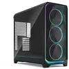 Image de Fractal Design Meshify 3 XL Ambience Pro RGB - Boîtier PC Noir Verre Trempé - Flux d'air Élevé - Ventilateurs ARGB Inclus en occasion ou reconditionné