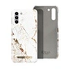 Image de Coque Fashion Carrara Gold pour Samsung Galaxy S21+ - Or/Blanche