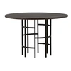 Image de Table a manger fixe sans tiroir en.casa en mdf 115 x 115 cm