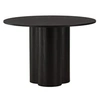 Image de Table a manger fixe sans tiroir 4 personnes rond en Bois L 110 cm
