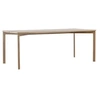 Image de Table a manger fixe sans tiroir 8 personnes rectangulaire en Bois 200 x 200 x 75 cm
