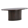 Image de - Table basse en MDF Bianca Ovale