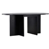 Image de Table de repas extensible Strada noir