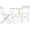 Image de Ensemble Table de Jardin 2 Chaises Tao 71cm Beige