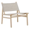 Image de Fauteuil lounge en bois de manguier Millo