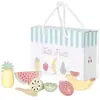 Image de Coffre à jouets JaBaDaBaDo Fruits À Couper Blanc 20x14x7 cm 135-008-068