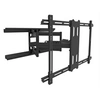 Image de M Universal Flexarm Pro Heavy Duty - Support - pour écran plat - noir - Taille d'écran : 55"-80" - montable sur mur
