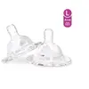 Image de Lot de 2 tétines anti-colique Taille 4 mois+