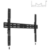Image de Support mural fixe Acier Noir pour écran 42 - 90 - Capacité 75 kg - VESA 100x 100mm - 800x600 mm
