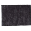 Image de - Tapis en coton et polyester effet viscose gris foncé Undra 240 x 170 cm