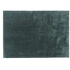 Image de - Tapis en coton et polyester effet viscose vert Undra 240 x 170 cm