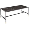 Image de - Table basse en acier et verre Dipp