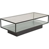 Image de - Table basse en verre et acier Maglehem