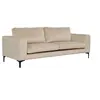 Image de Canapé 3 Places en Velours "Bolero" 215cm Beige