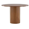 Image de Table a manger fixe sans tiroir 4 personnes rond en Bois L 110 cm