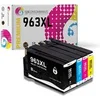 Image de Pack 4 cartouches compatible avec HP 963XL - 123CONSOMMABLES