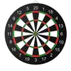 Image de Cible pour jeu de fléchettes double face avec 6 fléchettes pointe acier HobbyTech