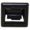 Image de Clip de support à vitre HobbyTech - Noir - pour four compatible DE DIETRICH, BEKO, BRANDT - 250100063