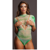 Image de Body tie dye Brianna - Strass offerts vert