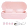 Image de Ecouteurs Bluetooth Sans Fil Sport à Réduction de Bruit TWS-L13 avec Boîtier de Charge Rose