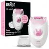 Image de Braun Silk-épil 3 Épilateur Filaire Femme pour Épilation Rasoir et Tête de Tondeuse 3-031 Rose en occasion ou reconditionné