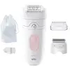 Image de Silk-épil 5 5-030 28 pince(s) Rose, Blanc