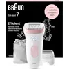 Image de Braun Silk-épil 7 7-030 Épilateur pour femme Blanc/rose flamant rose en occasion ou reconditionné