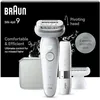 Image de Braun Epilateur Electrique Femme Silk Epil 9 9-341, Blanc et Argent en occasion ou reconditionné