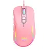Image de ONIKUMA CW907 Souris Gamer RGB Filaire, 7200 DPI réglable/7 Boutons -Rose