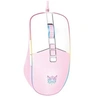 Image de ONIKUMA CW916 Souris Gamer RGB Filaire, 7000 DPI réglable/8 Boutons -Rose