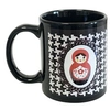 Image de Tasse en céramique noire Poupée russe by Cbkreation