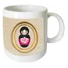 Image de Mug Poupée russe plumetis par Cbkreation