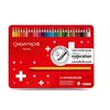 Image de Boîte métal de 30 crayons de couleurs aquarellables Swisscolor -