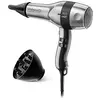 Image de Valera, Swiss Silent Jet 8700 Sèche-Cheveux Professionnel Léger & Silencieux Moteur Puissant 3 Niveaux de Température Générateur d'ions Câble Super Flex Anti-torsion 2400W Gris Noir en occasion ou reconditionné
