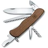 Image de Victorinox Forester Bois Couteau de Poche Suisse, Multitool, 10 Fonctions, Scie, Noyer en occasion ou reconditionné