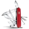Image de Victorinox Huntsman Couteau de Poche Suisse, Léger, Multitool, 15 Fonctions, Tire Bouchon, Grand Lame, Ouvre Boite, Rouge en occasion ou reconditionné