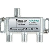 Image de bab 2?08p dérivateur 2 directions 8db la télévision par câble catv multimédia dvb t2 classe a + 10 db, 5?1218 mhz métal