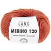 Image de Pelote de laine à tricoter MERINO 120 -(...) - Orange (211)