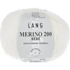 Image de Pelote de laine à tricoter pour layette MERINO 200 BEBE -(...) - 302 Ecru