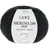 Image de Pelote de laine à tricoter pour layette MERINO 200 BEBE -(...) - 304 Noir