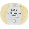 Image de Pelote de laine à tricoter pour layette MERINO 200 BEBE -(...) - 314 Jaune