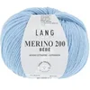 Image de Pelote de laine à tricoter pour layette MERINO 200 BEBE -(...) - 372 Bleu