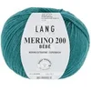 Image de Pelote de laine à tricoter pour layette MERINO 200 BEBE -(...) - 388 Pétrole