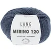 Image de Pelote de laine à tricoter MERINO 120 -(...) - Bleu (234)