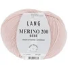 Image de Pelote de laine à tricoter pour layette MERINO 200 BEBE -(...) - 609 Rose